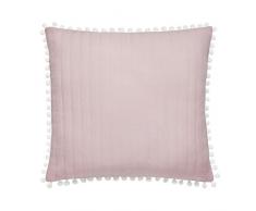 Kissen, Bohemia Kollektion, 45 x 45 Größe, verschiedenen Farben, Microfaser Material, Poudre Pink, 45x45