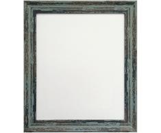 FRAMES BY POST Industral Distressed Bilderrahmen, Plastik, blau, 12 x 12 Inches