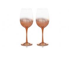 J & Y 7111601310368 Weinglas, goldfarben