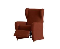 Eysa Dorian elastisch Sofa überwurf relaxsessel, Chenille, 09-orange, 37 x 9 x 29 cm