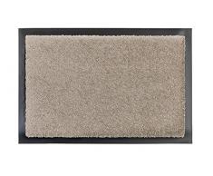 Carpido Türmatte Fußmatte, grau, 60 x 80 cm