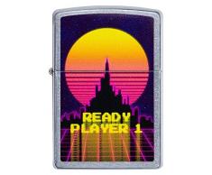 Zippo Ready Player 1 Design Feuerzeug, Messing, 5,83,81,2