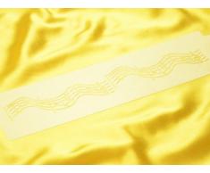 Teigschaber 11382Â Vorlage Form Musik 10Â x 37Â x 0,1Â cm Kunststoff weiÃ