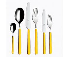 MEPRA Due Sektkühler, Edelstahl, Fantasia Küche, 36 Stück, Gelb