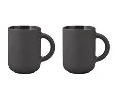 Stelton Becher, Dunkelbraun, 22 x 22 cm
