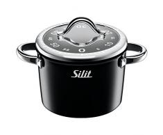 Silit Kurzzeitmesser Eieruhr Vitaliano Nero Kunststoff Handwäsche