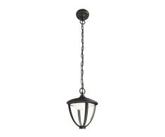 Philips 154763016 Robin LED Pendelleuchte, außen schwarz