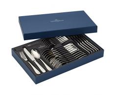 Villeroy & Boch - Oscar Tafelbesteck, 24 tlg., für bis zu 6 Personen, Edelstahl, spülmaschinengeeignet