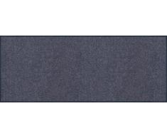 Wash+Dry Fußmatte Stahlblau 75x190 cm