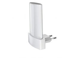LEDVANCE LED Nachtlicht, Leuchte für Innenanwendungen, Tag-Nacht-Sensor, Warmweiß, 60,0 mm x 60,0 mm x 90,0 mm, LUNETTA Shine