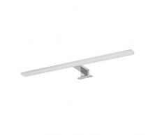 Tiger LED-Badezimmerleuchte Eros, Lampe zur Montage auf Spiegel oder Spiegelschrank, Metall, Chrom, 60 cm, 4000K ( Neutralweiß ), IP44