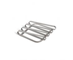 Umbra Pulse Topfuntersetzer – Design Metall Untersetzer für Töpfe, Pfannen, Bleche, Auflaufformen, Teekannen und Mehr, Metall/Nickel