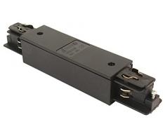 Deko-Light Schienensystem 3-Phasen 230 V, Längs Verbinder quadratisch mit Einspeisemöglichkeit, 220-240 V AC/50-60 555660