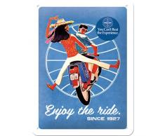 Nostalgic-Art 26245 - Blechschild 15x20 cm - Pan Am - Enjoy The Ride