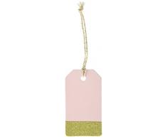 Ginger Ray Pastel Perfection Wimpelkette mit Goldfolie, Pink Geschenkanhänger pastellrosa