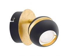 EGLO NOCITO Spot, Stahl, 3,3 W, schwarz, gold