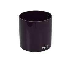 Sgaravatti KalaMitica magnetische Vase Zylinder, aubergine, Ø 10,5 cm