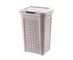 Tontarelli Mülleimer Ariane Elfenbein 24 x 20 cm Höhe