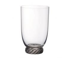 Villeroy & Boch Montauk Sand Trinkglas, 560 ml, Kristallglas, Klar, Beige