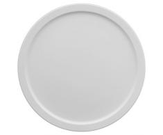 Holst Porzellan Profi Pizzateller 33 cm High Alumina Porzellan, weiß, 32.3 cm