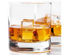 Taylord Milestones Gläser-Set, Whisky-Glas, 284 ml, für altmodische Cocktails, Scotch-Gläser, Perfect Rocks Glas & bestes Geschenkset
