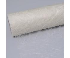 Deko AS GmbH Sizoweb Tischband sahneweiss 30 cm Rolle 25 Meter 64 001-R