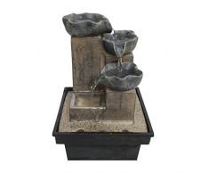 Pajoma Zimmerbrunnen Steinkrüge, batteriebetrieben, Höhe 17 cm