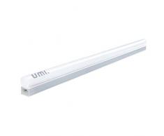 Umi. by Amazon 900 lm 61 cm T5 Integrierte verknüpfbare Lichtleiste, sehr flache Hochleistungs-Unterbauleuchte, mit zusätzlichem Verbindungskabel, 1 St.