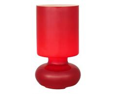 Brilliant Fuerte Tischleuchte, 1x E14 maximum 40 W, Glas, rot 92975/01
