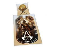 Herding Assassins Creed Bettwäsche-Set, Baumwolle, Mehrfarbig, 135 x 200 cm