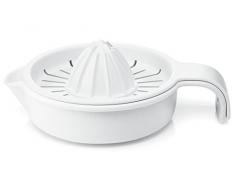 Guzzini Forme Casa 120351-11 Zitronenpresse, aus Kunststoff, Weiß