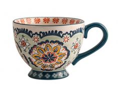 H&H 735486 Mariasole Jumbo-Tasse, Keramik, mehrfarbig, c500