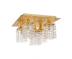 EGLO PYTON GOLD Deckenleuchte, Stahl, 3 W, goldfarben