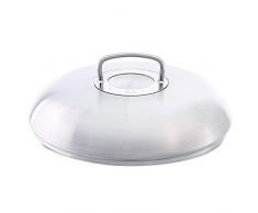 Fissler Hochraum-Deckel original-profi collection – Deckel für Pfannen & Töpfe aus robustem Edelstahl – 083-363-24-200/0 – Ø 24 cm