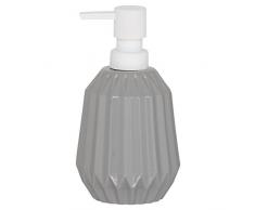 Sealskin Seifenspender Arte, aus natürlichem Porzellan, grau
