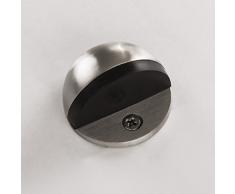 5 x SO-TECH® Türstopper Bodentürstopper Doreen / Durchmesser Ø 45 mm / Verdrehschutz / echt Edelstahl
