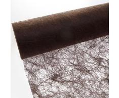 Deko AS GmbH Sizoflor Tischband Schokolade 30 cm Rolle 25 Meter 60 021-R