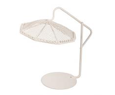 Rayher Hobby 46236102 Sonnenschirm, weiß, 8x5,5x9cm, SB-Btl 1Stück
