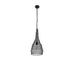 EGLO COLTEN Hängeleuchte, Stahl, 60 W, schwarz