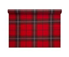 MY DRAP 6 pro Rolle 48 x 32 cm, Baumwolle Tartan Christmas Tischsets, 48 x 32 x 0,01 cm