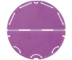 Clover MID(H60,4,10) Kanzashi Blumen Schablone Orchidee, groÃ