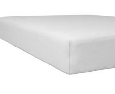 Kneer Spannbetttuch, Baumwoll-Mischgewebe, Natur, 90 cm x 190 cm