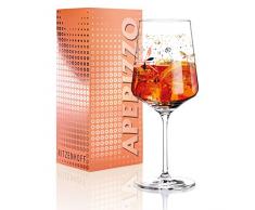 RITZENHOFF Aperizzo Aperitifglas von Liana Cavallaro , aus Kristallglas, 600 ml, mit edlen Goldanteilen