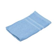 Gözze Gästetuch 4er-Set, 100% Baumwolle, 30 x 50 cm, Sylt, Taubenblau, 7881-53-A3