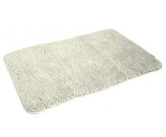 Kinzler J-10007/30 Silber Badematte, Mikrofaser, 70x120 cm
