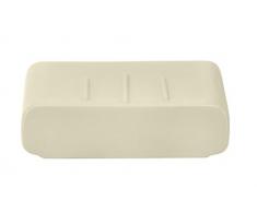 Kleine Wolke Cubic Seifenschale, Steinzeug, Natur, 11 x 11 x 3 cm