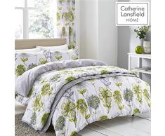 Catherine Lansfield Banbury Florale Bettwäsche, grün, Doppelbett