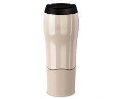 Dexam Mighty Mug Go Thermobecher, fällt Nicht um, 0,47 l, Pearl