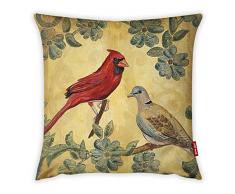 Bonamaison Dekorativ Kissenhülle, Kissenbezug, Zierkissenbezug, Wohnkultur, Für Sofa, Kaffeestube, Größe: 45X45 cm - Entworfen und hergestellt in der Türkei