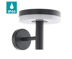 EGLO LED Außen-Wandlampe Mazzini, 1 flammige Außenleuchte, Wandleuchte aus Aluguss und Kunststoff, Farbe: Anthrazit, IP44